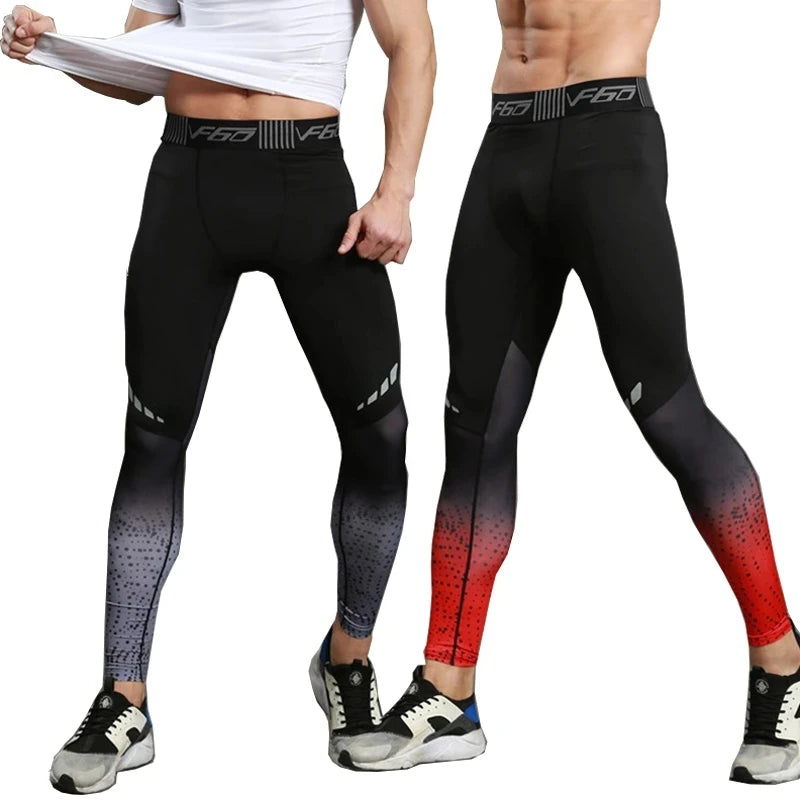 Calça Masculina Esportiva Legging De Compressão Secagem Rápida