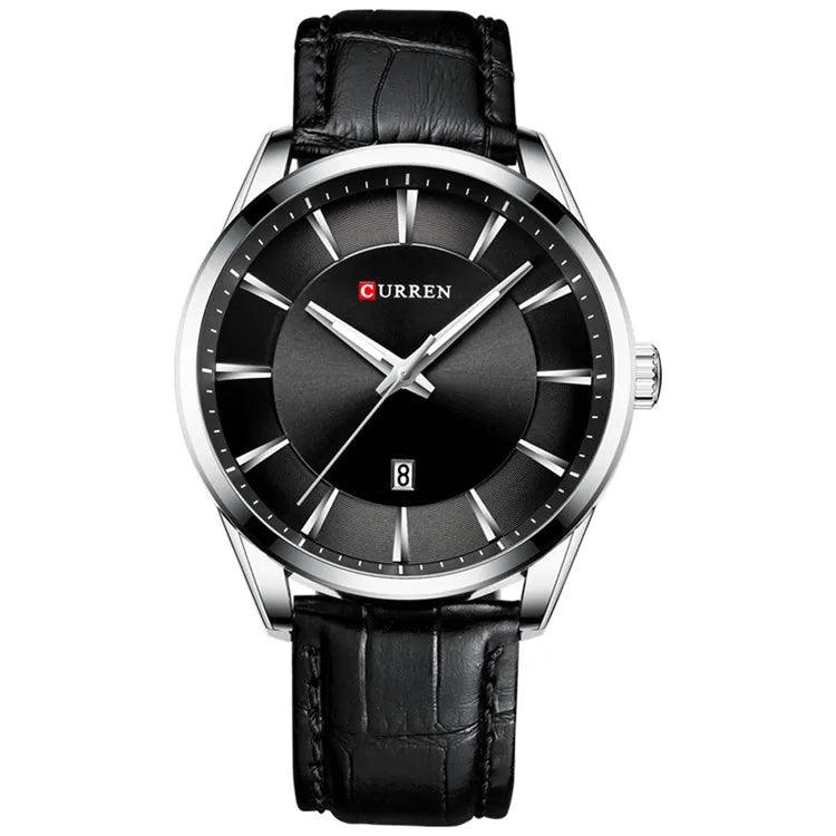 Relógio Masculino com Pulseira de Couro RoyalTime Prestige