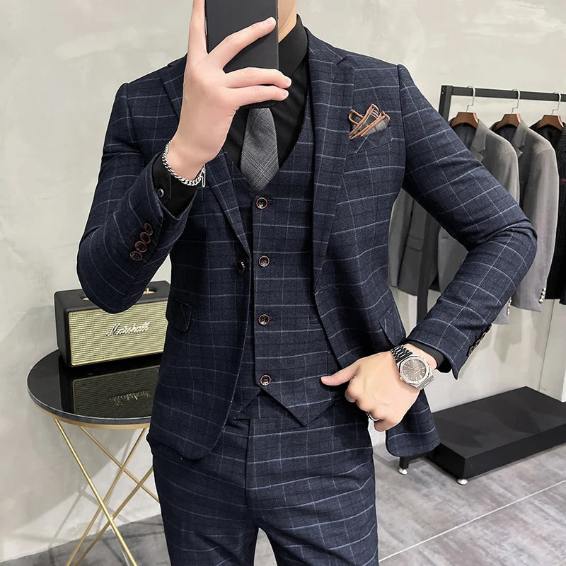 Terno Masculino Três Peças Huxmere