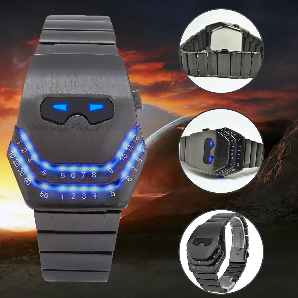 Relógio Masculino Futurista Multifuncional