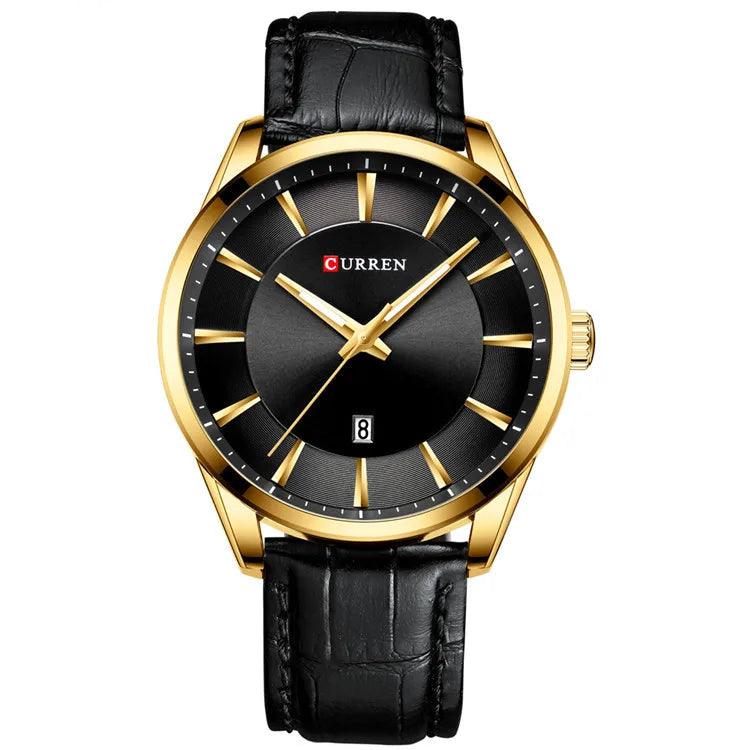 Relógio Masculino com Pulseira de Couro RoyalTime Prestige
