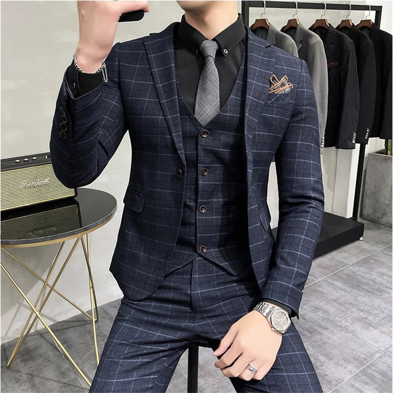 Terno Masculino Três Peças Huxmere