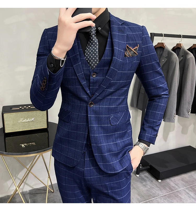 Terno Masculino Três Peças Huxmere