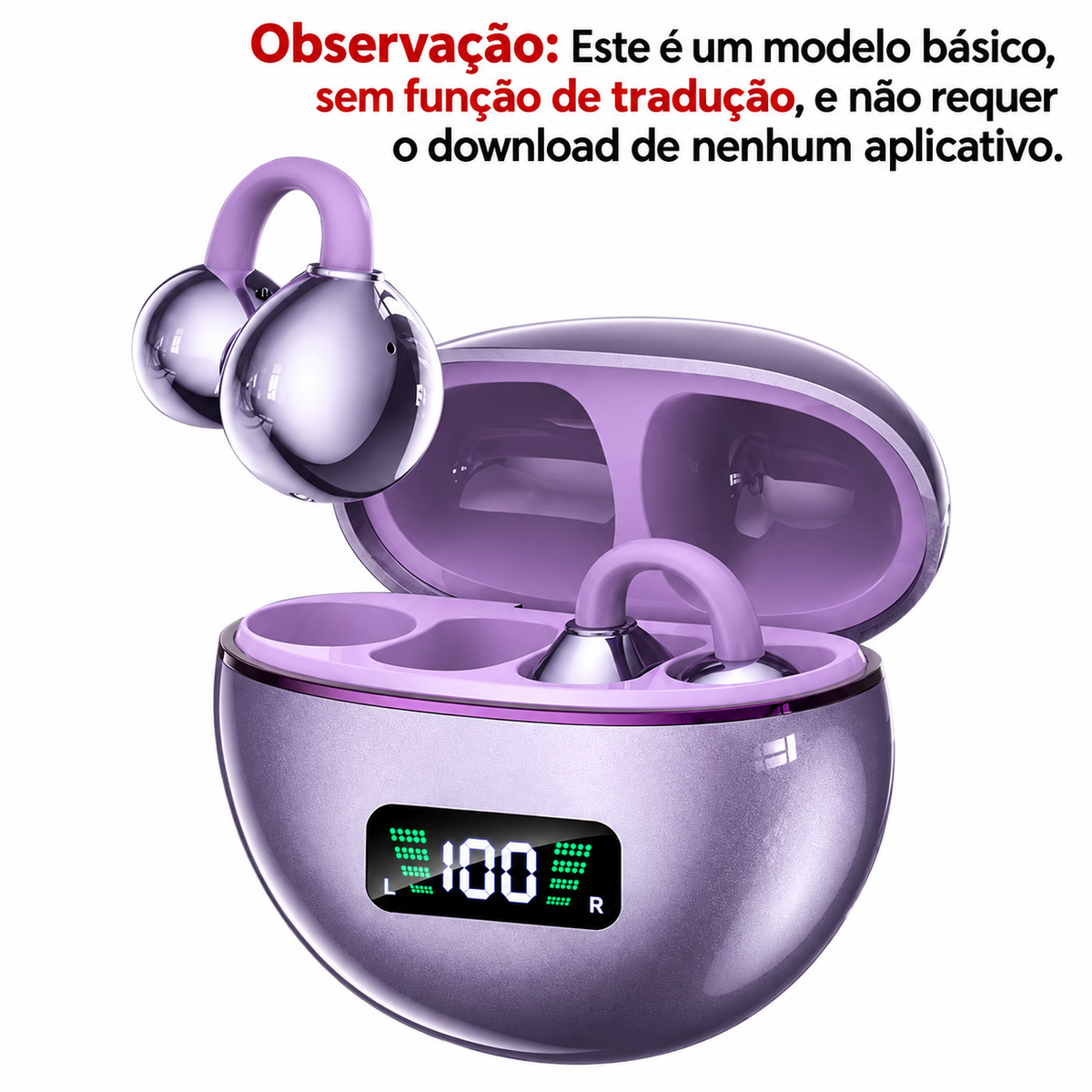 Fone de Ouvido Sem Fio Open Ear PulseWing