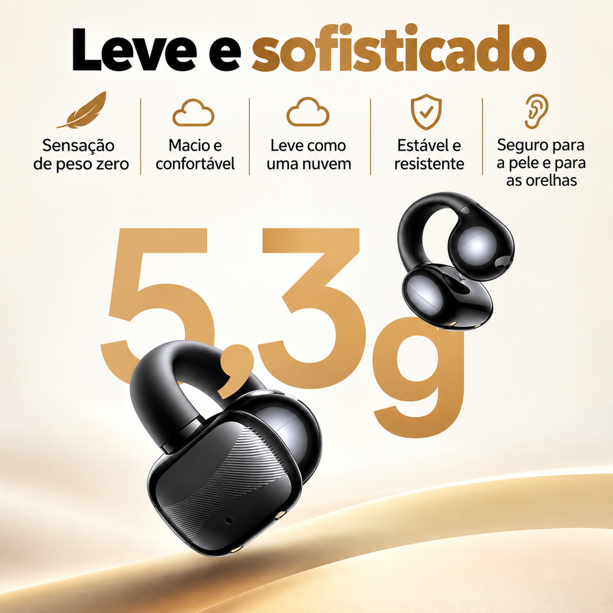 Fone de Ouvido Sem Fio Open Ear ArcBeat