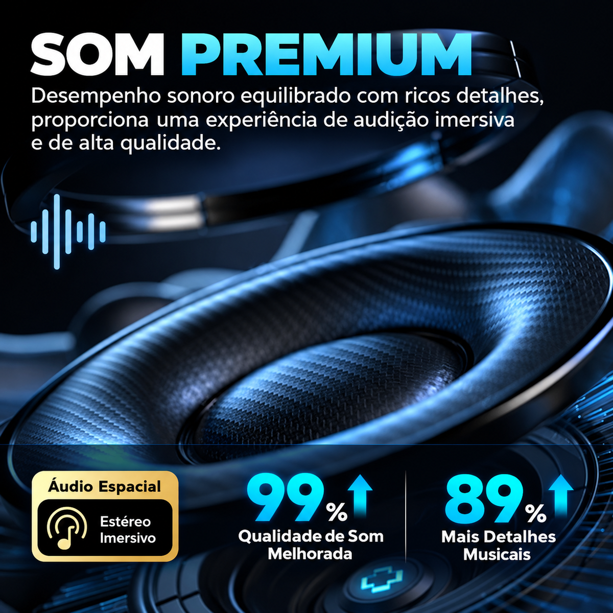 Fone de Ouvido Sem Fio Open Ear Graffiti VoxCat
