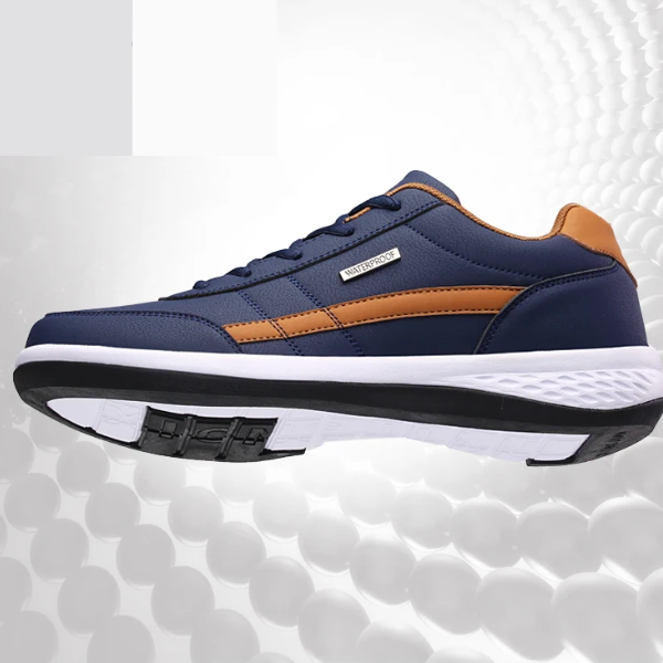 Tênis Masculino Casual de Couro PU