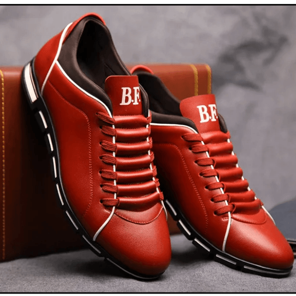 Sapato Masculino de Couro PU