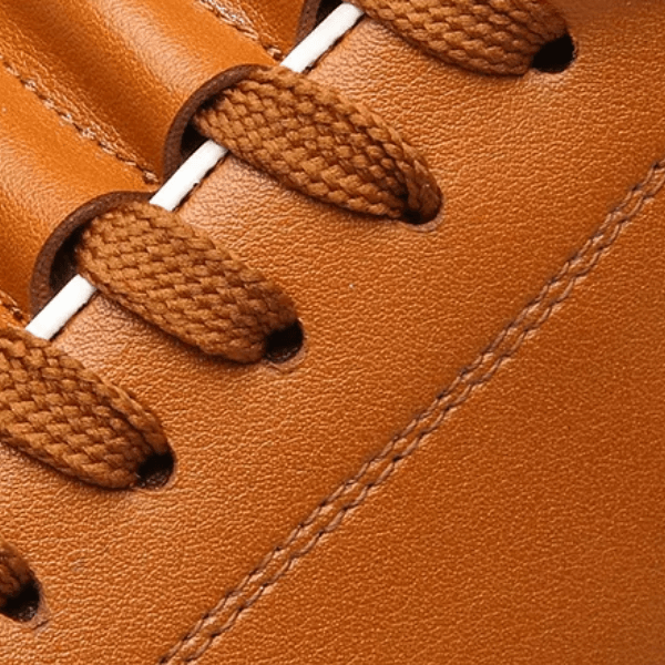 Sapato Casual Masculino de Couro PU Estilo Britânico