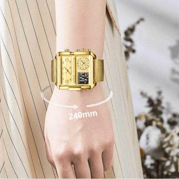 Relógio Feminino Dupla Exibição