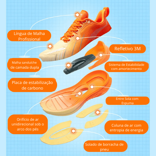 Tênis Masculino Orbe para Corrida