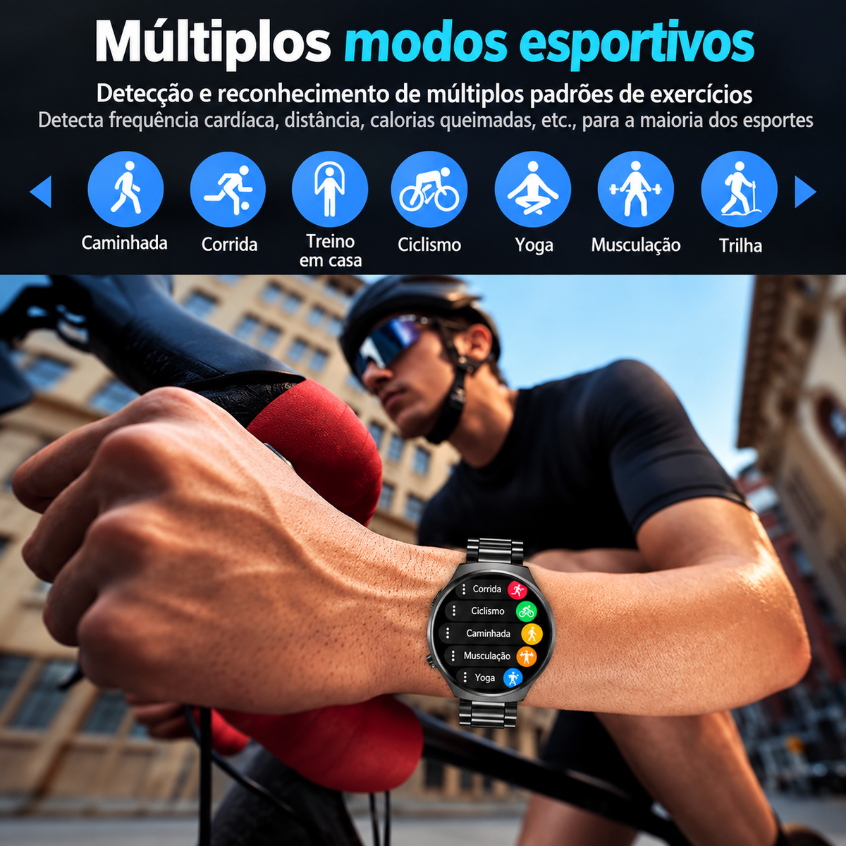 Smartwatch Masculino SteelVoice