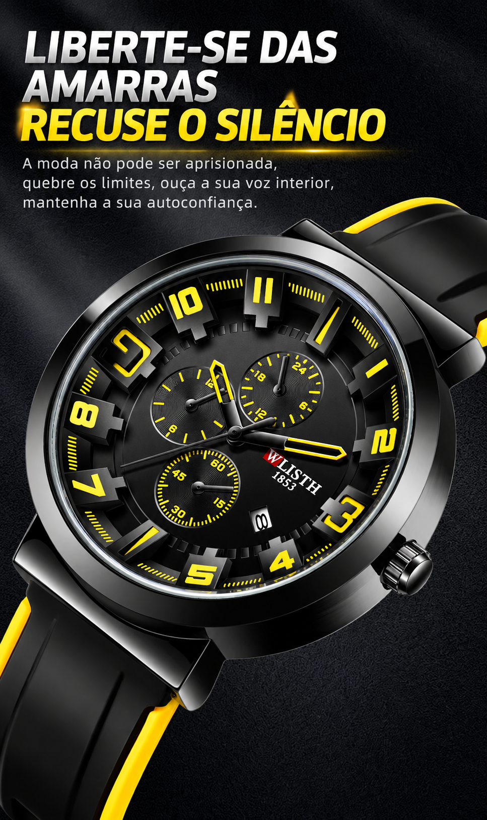 Relógio Masculino Retrô Cadraven