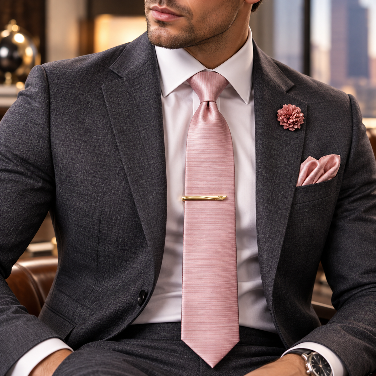 Gravata Masculina Social Rosencourt