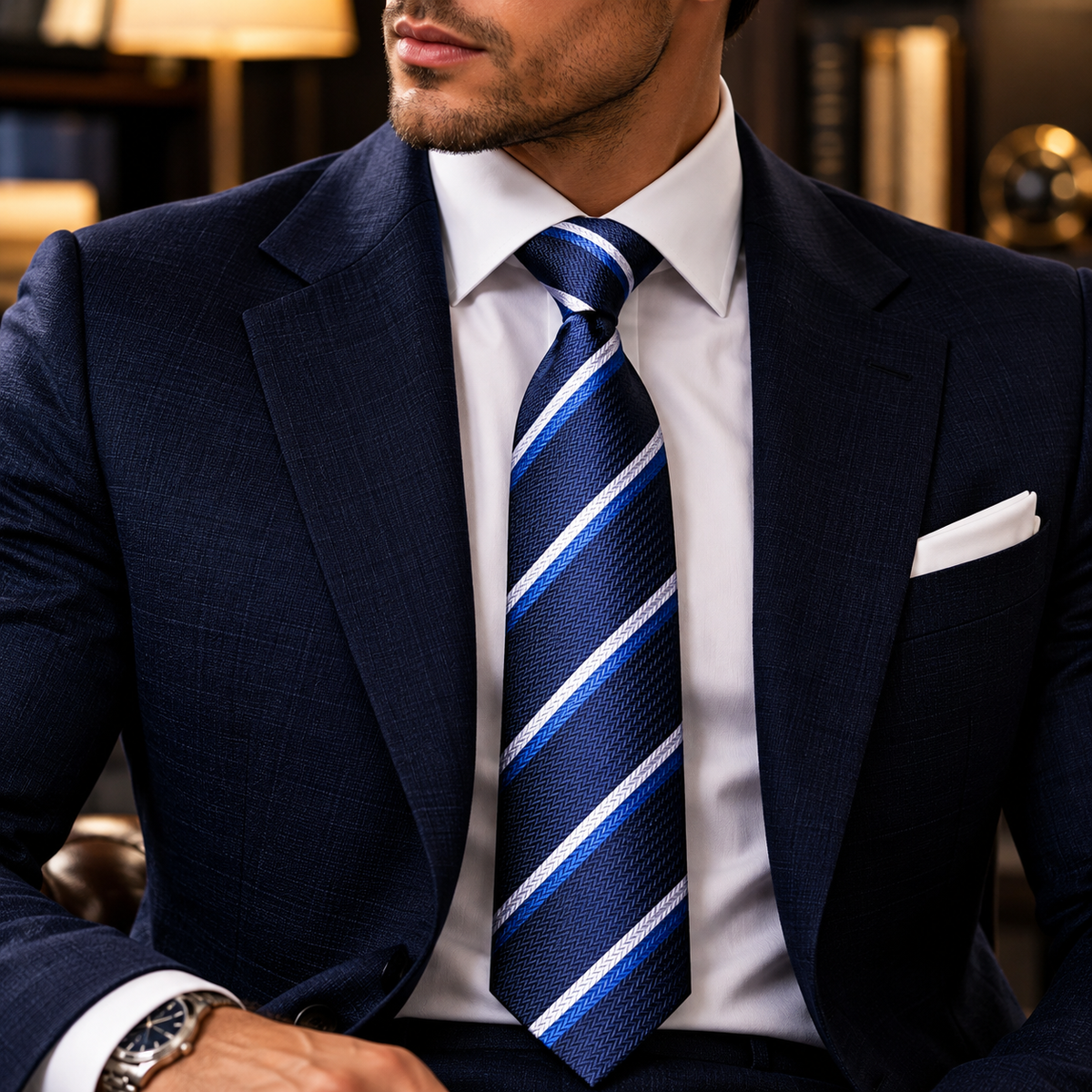 Gravata Masculina Social Marenciel