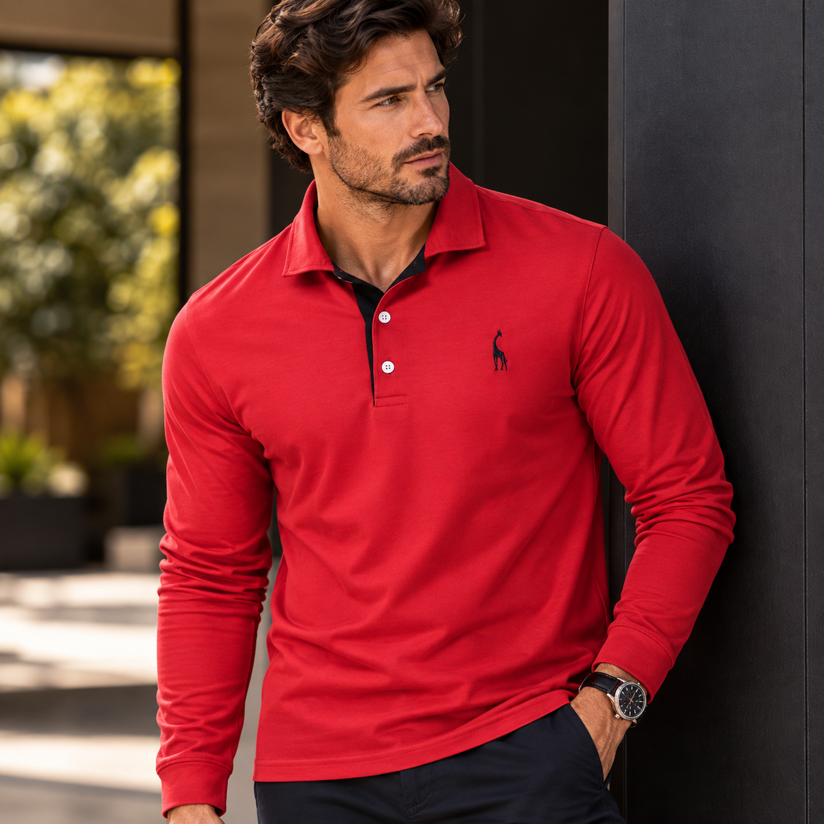 Camisa Polo Masculina Bordada Cervmont