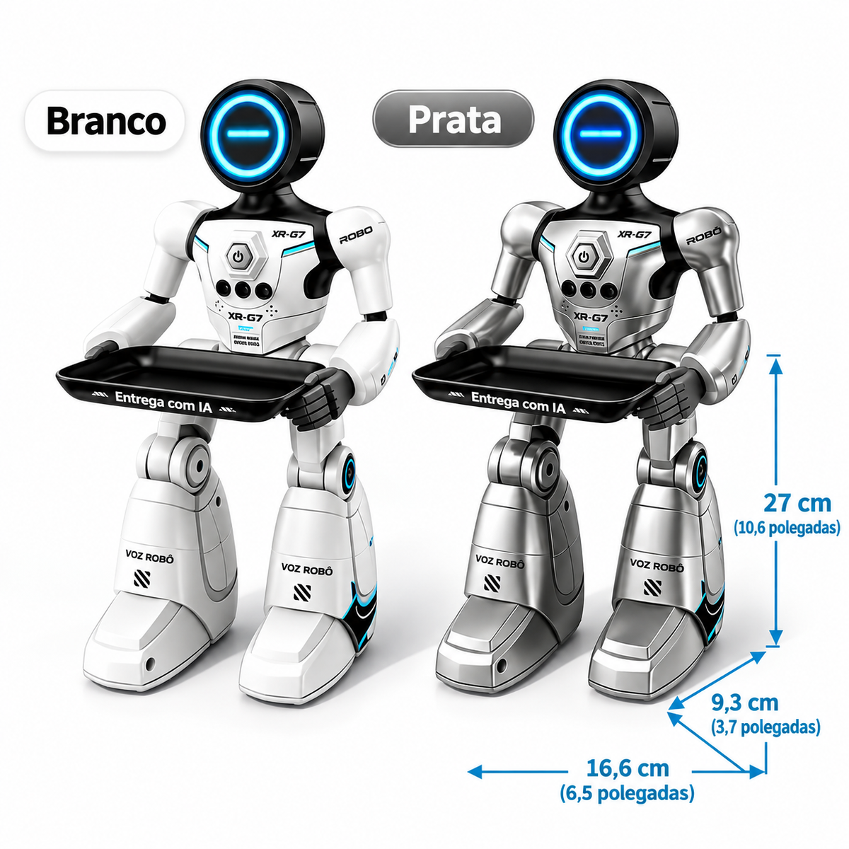 Robô de Brinquedo Interativo Orbitronix