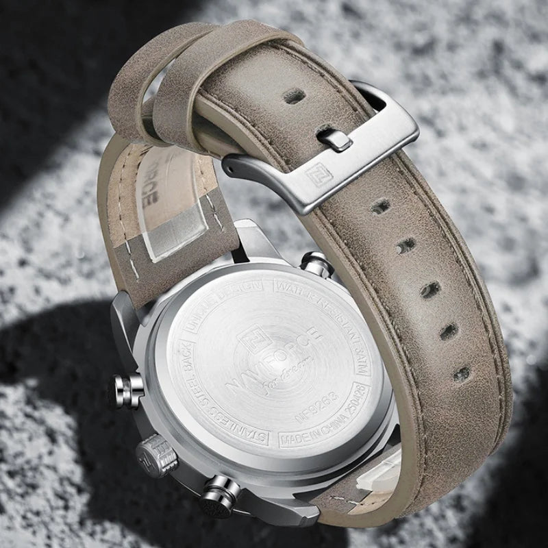 Relógio Masculino À Prova D'água com Visor Luminoso