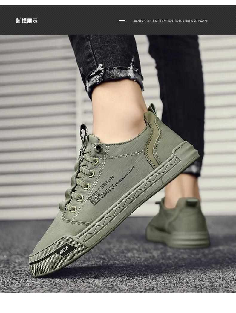 Sapato Masculino Casual Lona de Seda