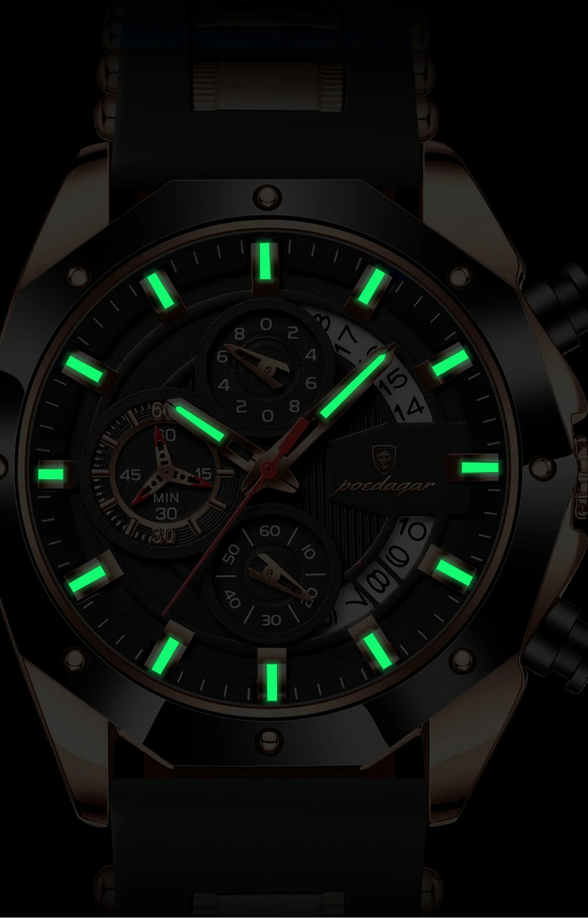 Relógio Masculino Esportivo Nightfall Chrono