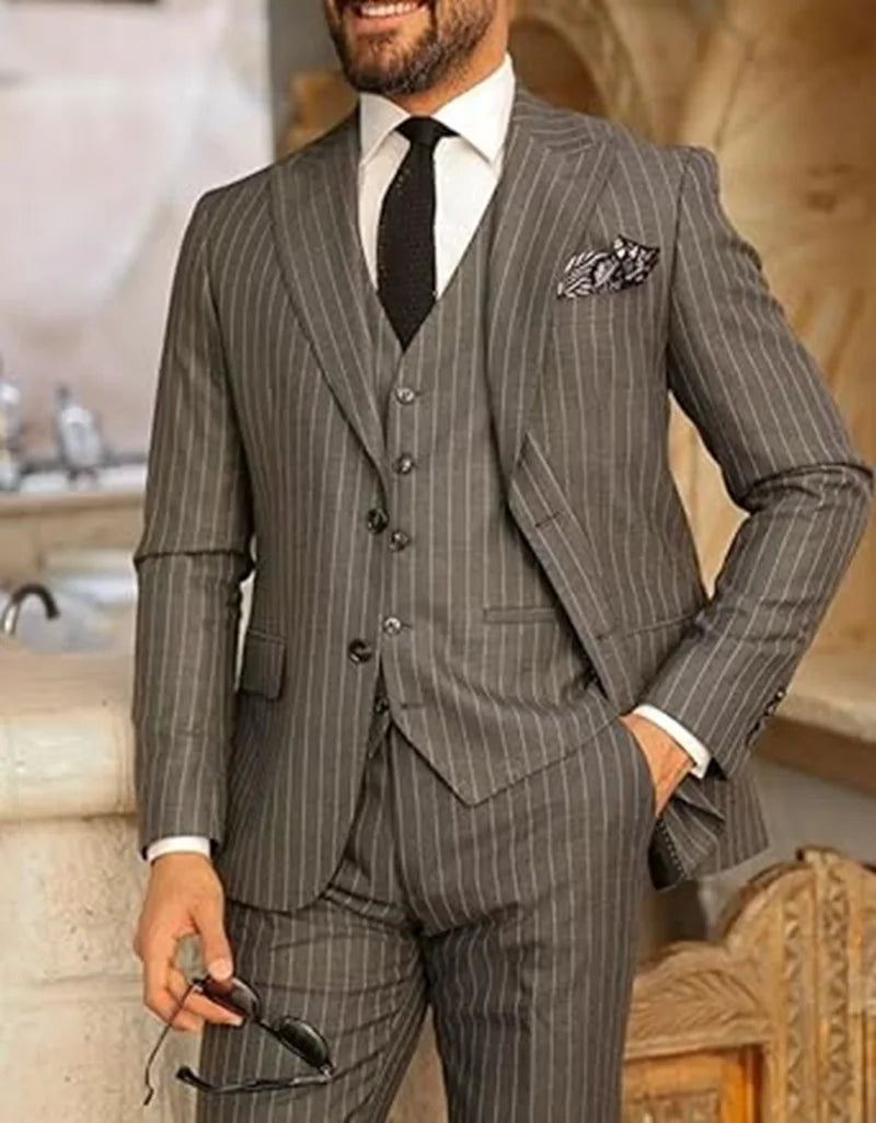 Terno Masculino Três Peças Linecrest