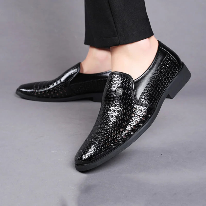 Sapato Social Masculino Paolo Slip-On com Bico Pontudo