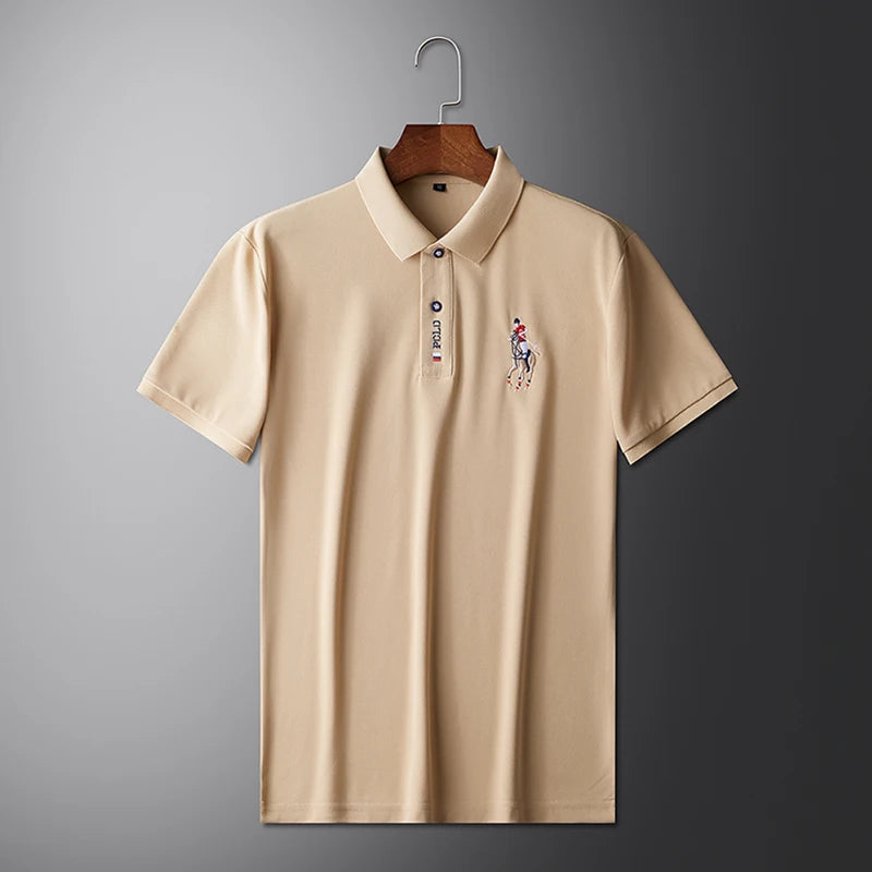 Camisa Polo Masculina Bordada Solvaré
