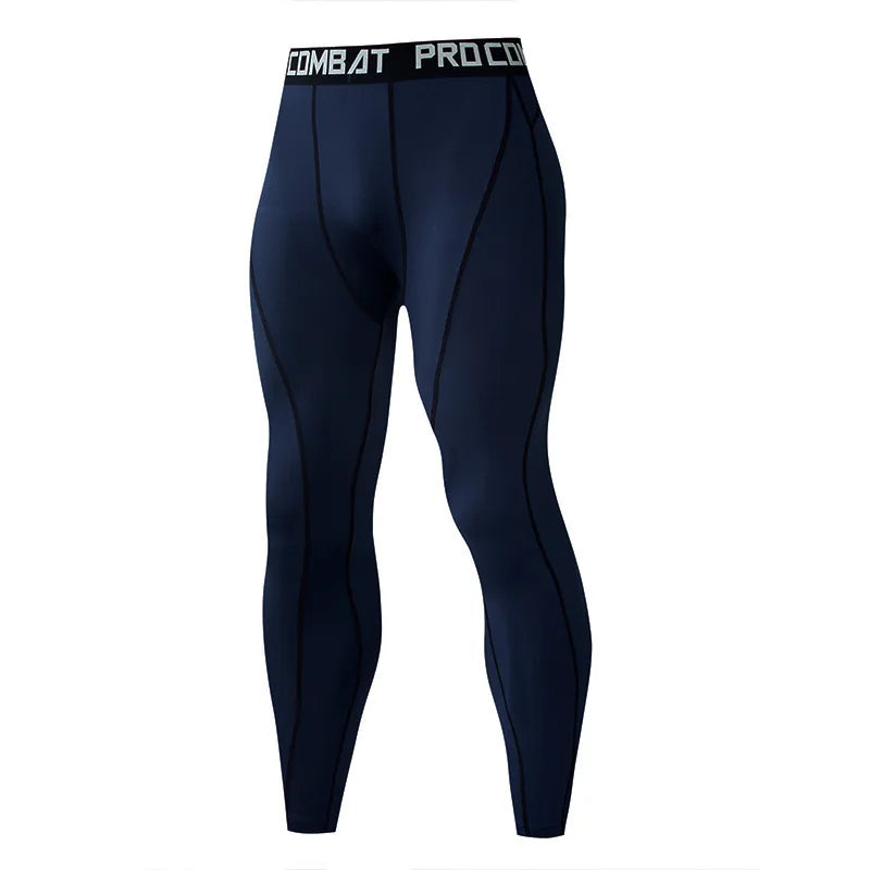 Calça Masculina Esportiva Legging De Compressão Secagem Rápida