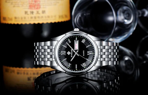 Relógio Masculino Aço Inoxidável