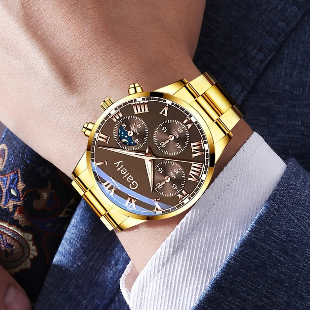 Conjunto de Jóias Masculino Clássico