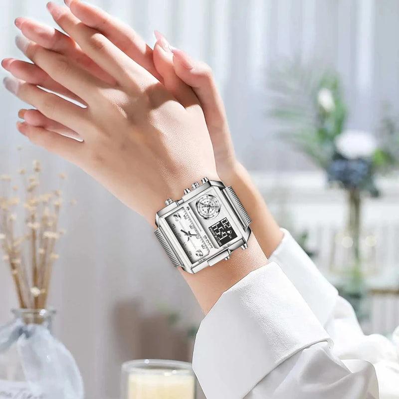 Relógio Feminino Dupla Exibição