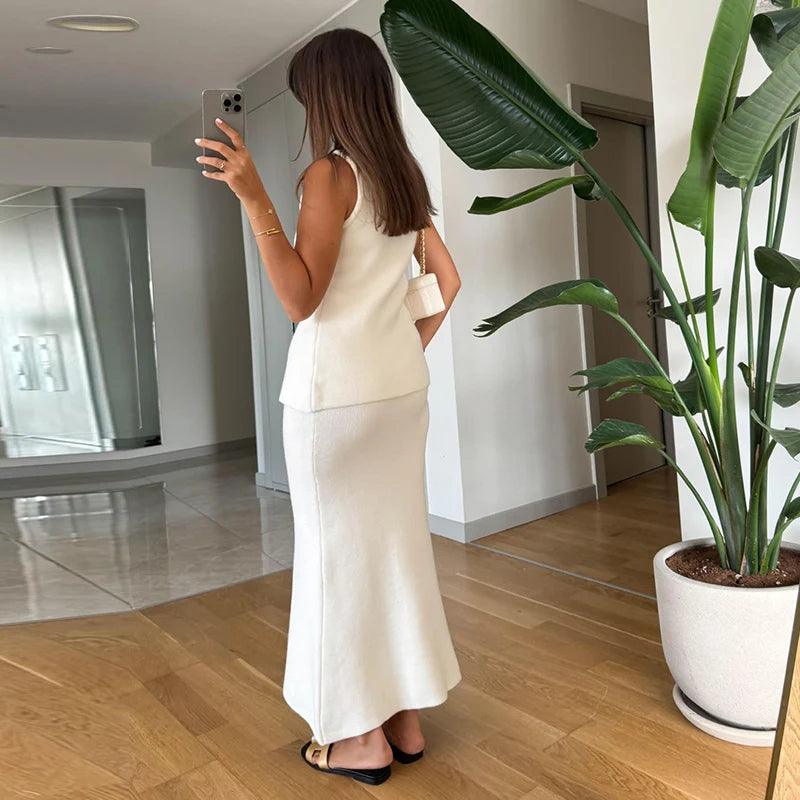 Conjunto Feminino de Malha