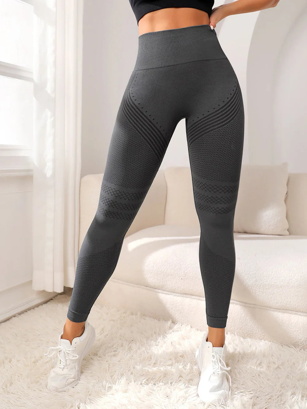 Calça Esportiva Feminina Levanta Glúteos Cintura Alta