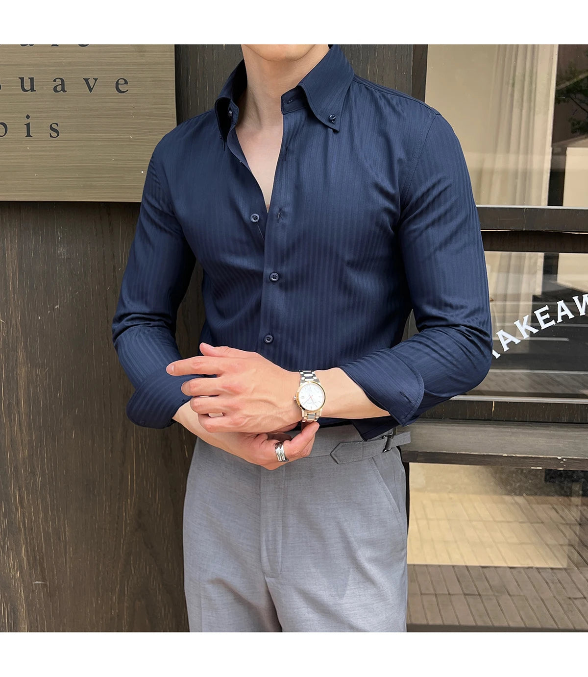 Camisa Masculina Social Riscavelle