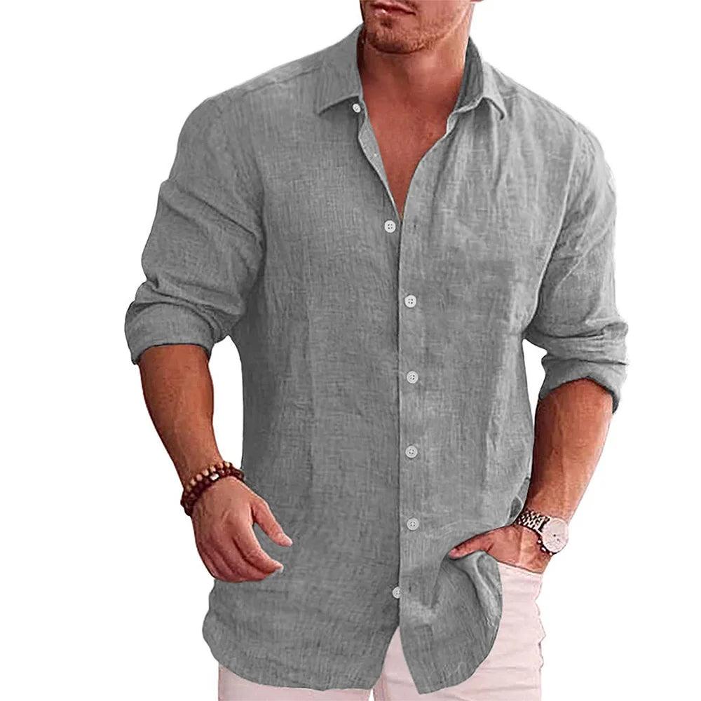 Camisa Masculina Manga Longa