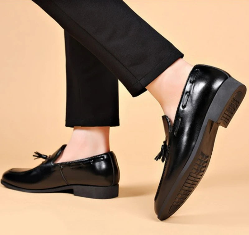 Sapato Social Masculino Slip-ON Feito a Mão by Loja Bruna Modas
