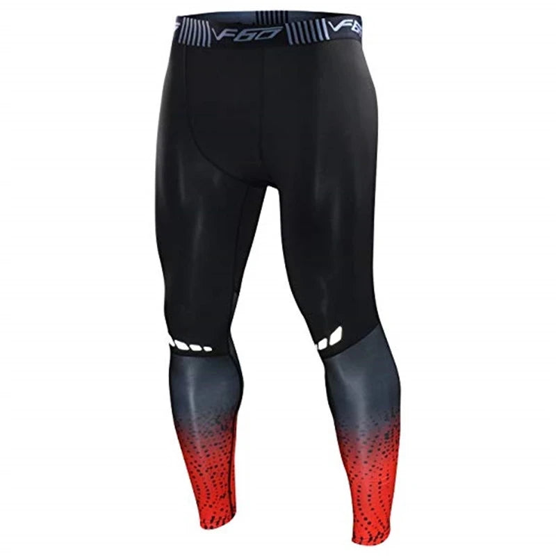 Calça Masculina Esportiva Legging De Compressão Secagem Rápida