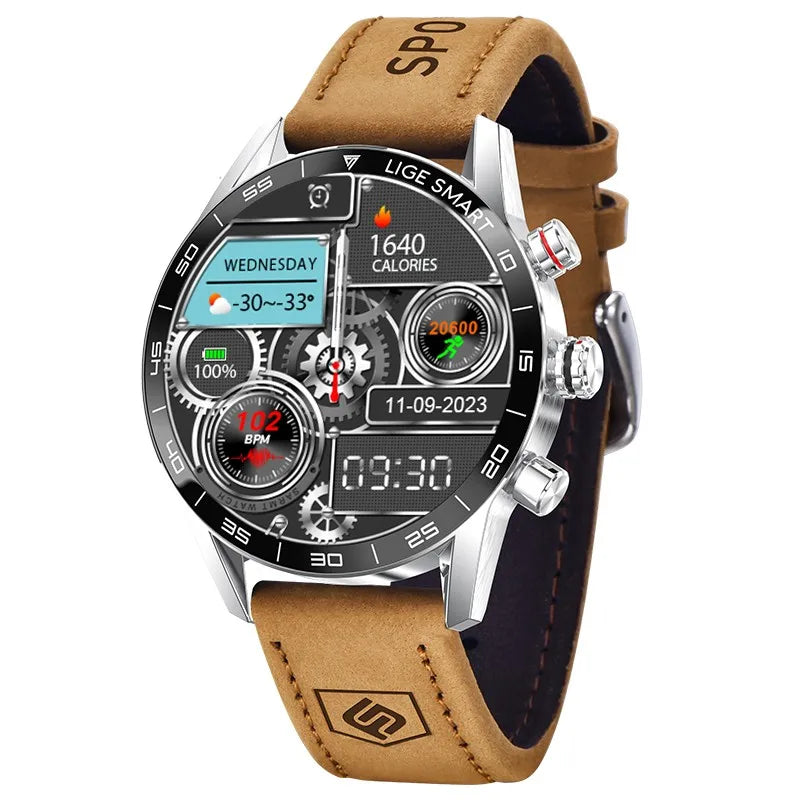 Smartwatch GPS Masculino TerraPulse