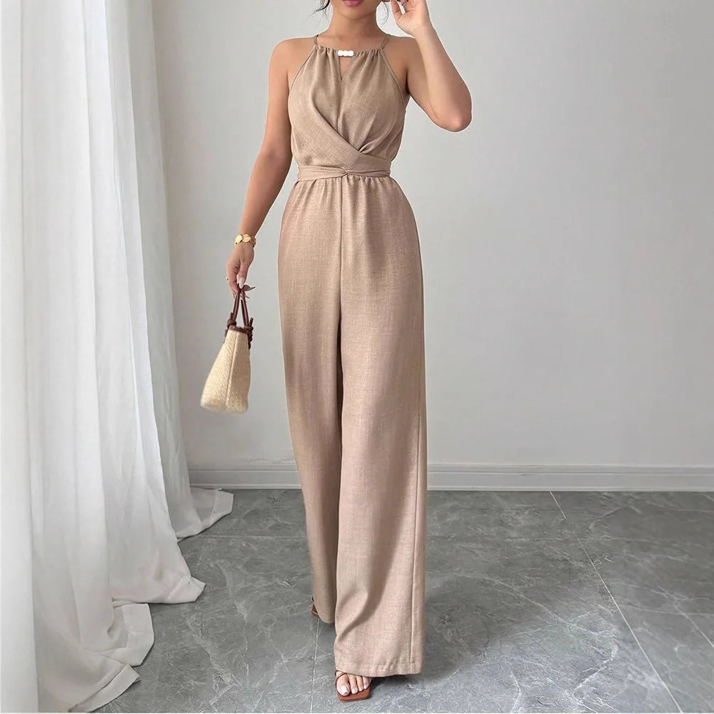 Macacão Feminino Halter Cruzado Velarena
