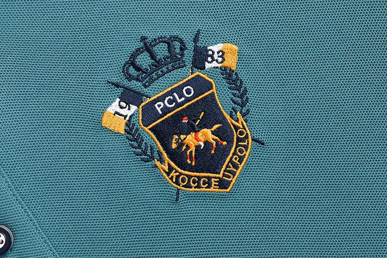 Camisa Polo Masculina Manga Comprida