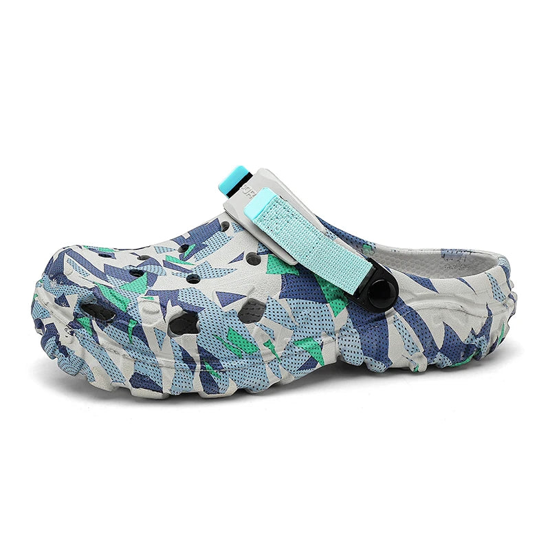 Sandália Masculina Nômade Clog Camuflado