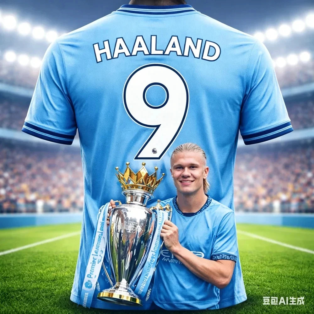 Camisa Masculina Esportiva T-Shirt Estampa 3D Haaland