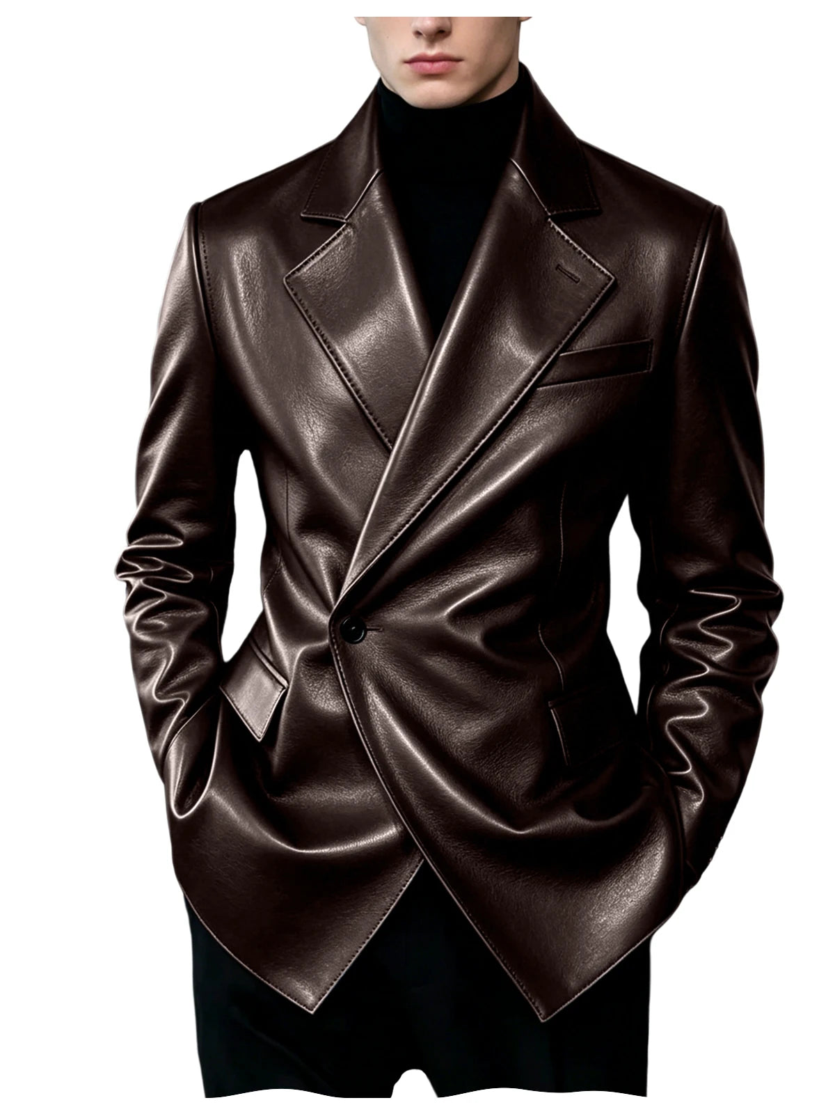 Blazer Masculino Transpassado Umberlane