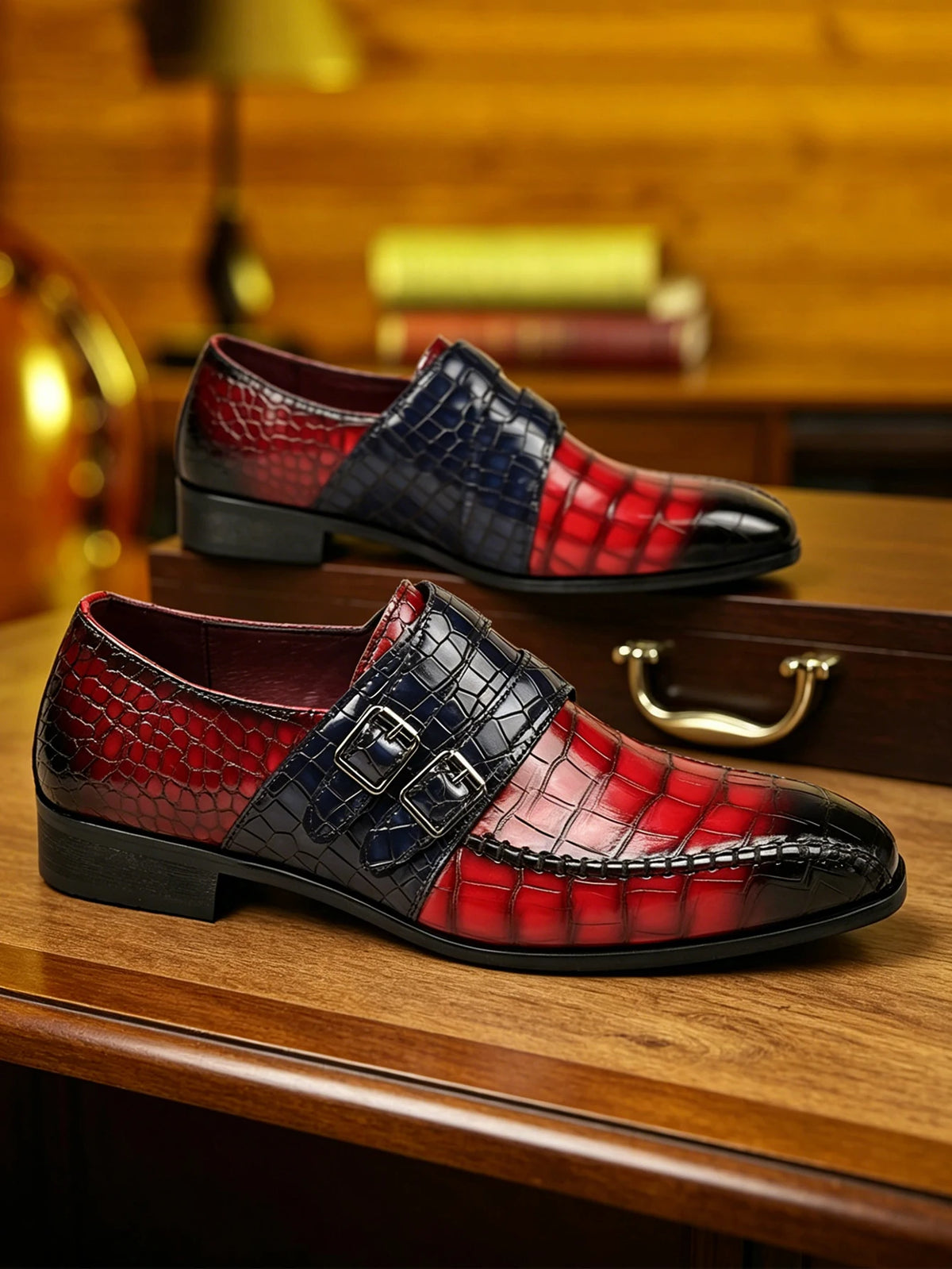 Sapato Masculino Casual Xadrez Redgrove