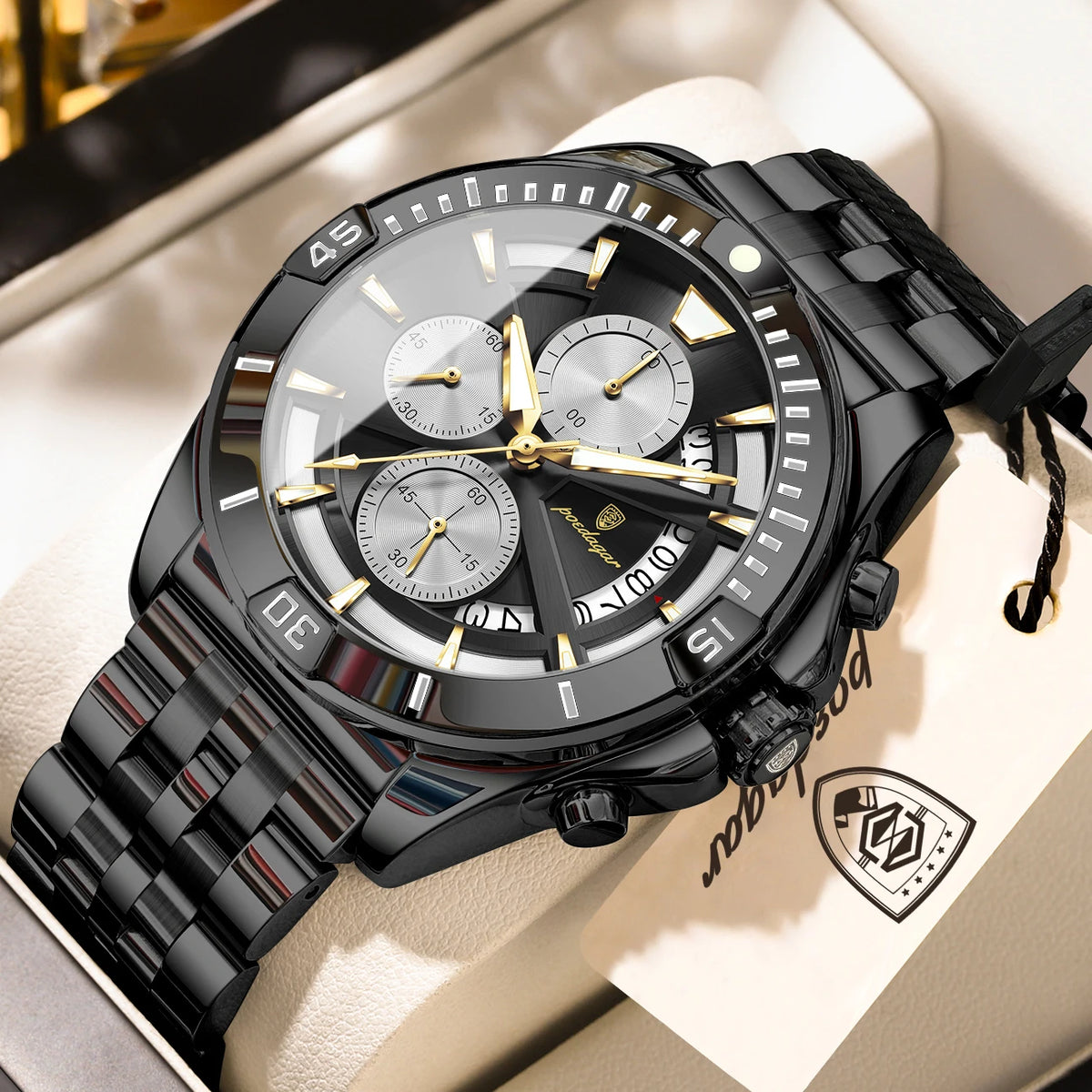 Relógio Masculino Esportivo Steelcrest Chrono