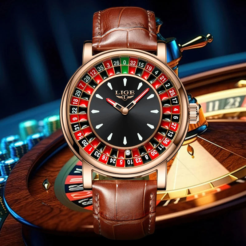 Relógio de Luxo Masculino Roleta Royal Spin™
