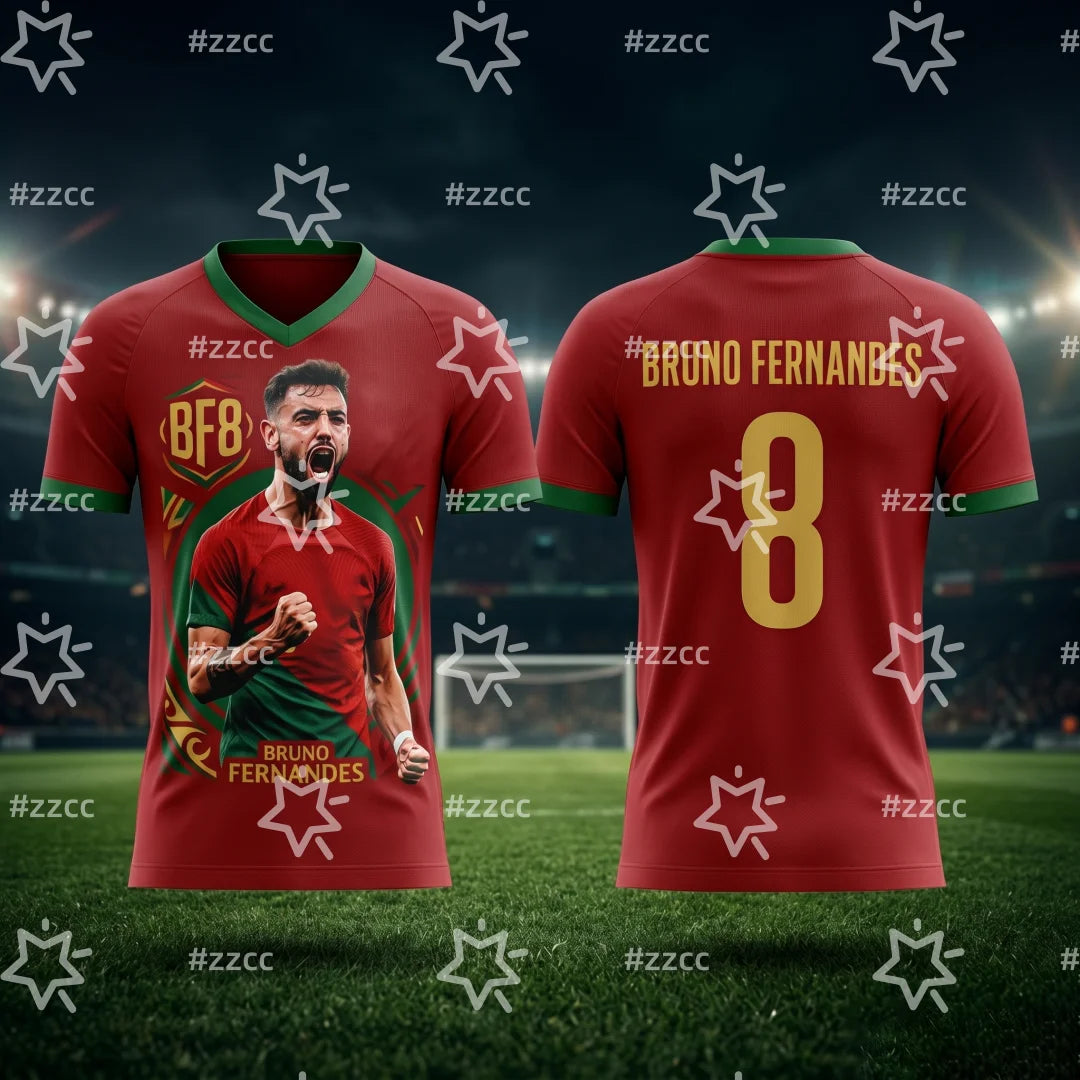 Camisa Masculina Esportiva Superestrela Bruno Fernandes