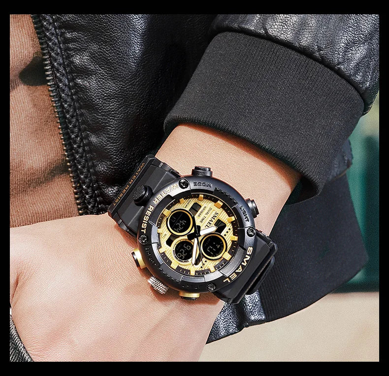 Relógio Masculino Esportivo À Prova d'água