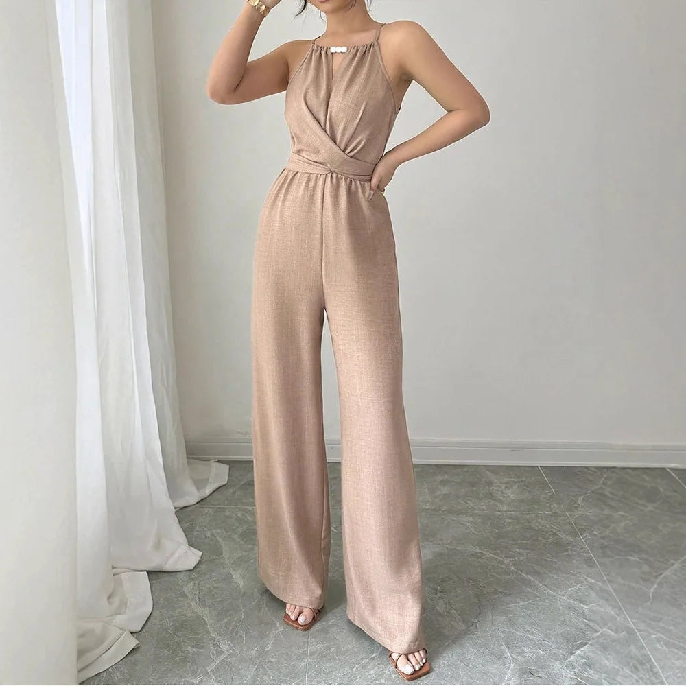 Macacão Feminino Halter Cruzado Velarena