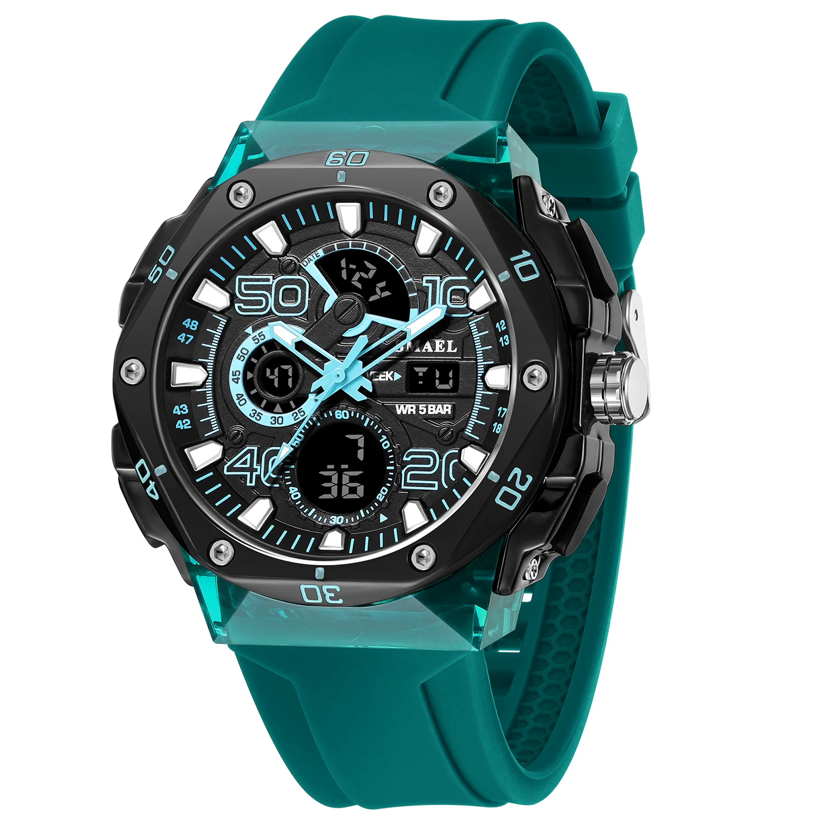 Relógio de Pulso Masculino Esportivo de Quartzo